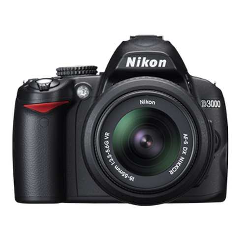 D3000 AF-S 18-55mm VR Kit Lens